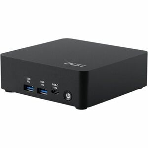 CUBI NUC AI Black Barebone Core Ultra 5 125H - Up to DDR5 - dTPM - 2M.2 - 2HDMI - 2TBT - 2LAN - Wifi6E - Card Reader - Swi