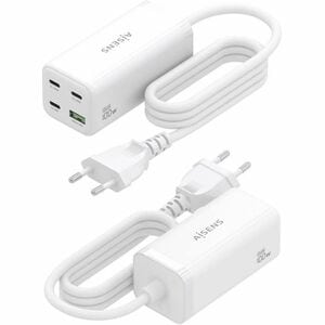 CARGADOR SOBREMESA GAN 100W 3XUSB-C PD3.0 QC5.0 USB-A QC3.0