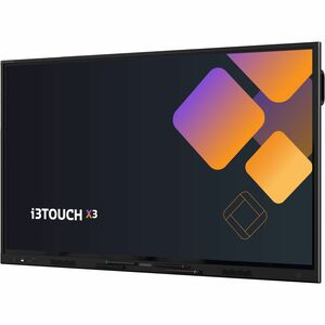 i3CONNECT i3TOUCH X3-86 Collaboration Display - 86" LCD - ARM Cortex A73 + A53 2.28 GHz - 8 GB - Infrared (IrDA) - Touchsc