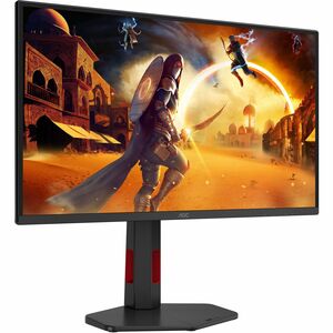 Moniteur LCD AOC Q25G4SR 24" Classe WQHD - 61 cm (24") Viewable - Technologie IPS - Résolution 2560 x 1440 - 0,30 ms - 300