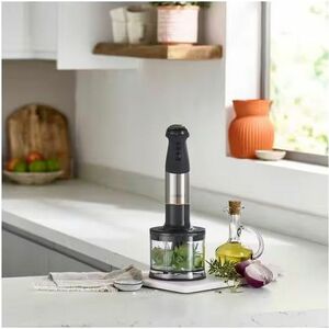 Frullatore a mano Kenwood HBM60.307GY - Con dorsi plastici, Metallo - Frullino, Taglia - 1000 W - Grigio