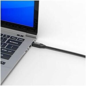 Port Connect 2 m USB-C Data Transfer Cable - 1 - Cable for Notebook, Tablet, Smartphone, USB Device, Peripheral Device - F
