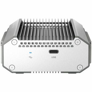 QNAP QNA-UC10G2T 10Gigabit Ethernet Adapter for Mac, Computer - 10GBase-T - Portable - Silver - USB Type C - 10 Gbit/s Dat