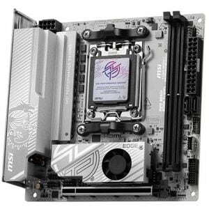 MSI MPG B850I EDGE TI WIFI Gaming Desktop Motherboard - AMD B850 Chipset - Socket AM5 - Mini ITX - Ryzen 9, Ryzen 7 Proces