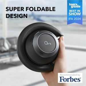 Auriculares soundcore Space One Pro A3035Z31 Con cable/Inalámbrico Sobre la cabeza, Sobre la oreja Estéreo - Negro azabach