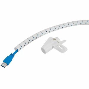 Protection de câble Neomounts - Blanc - Manchon de Câble - Plastique