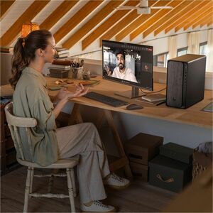 HP OmniDesk M02-0014nb PC. Processor frequency: 4.2 GHz, Processor family: AMD Ryzen™ 7, Processor model: 8700G. Internal 