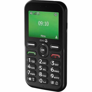 Téléphone portable standard Doro Leva E10 - 4G - Noir - Barre - Sans SIM
