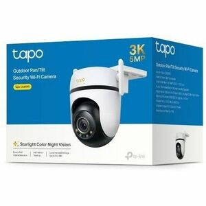 Tapo C530WS 5 Megapixel Outdoor 3K Network Camera - Colour - Dome - 29.87 m Colour Night Vision - H.264 - 2880 x 1620 - 3.