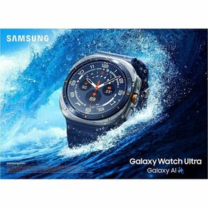 Samsung Galaxy Watch Ultra SM-L705F Smart Watch - 47.40 mm Case Height - 47.10 mm Case Width - Titanium, Blue Body Color -