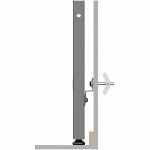 Staffa montaggio ITB per Monitor - Nero - Panorama/Ritratto - Regolabile in altezza - 81,3 cm a 218,4 cm (86") Supporto sc