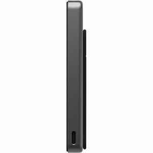 Mophie powerstation Power Bank - Black - For Qi2-enabled Device, Smartphone, MagSafe-enabled Device - 5000 mAh - 20 W - US