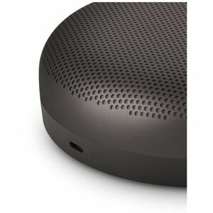 B&O Beosound A1 3rd Gen Bluetooth Speaker System - 60 W RMS - Warm Granite - Wall Mountable - Tabletop - Battery Rechargeable
