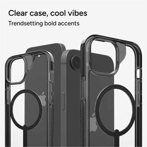 ZAGG Santa Cruz Snap Hülle für Apple iPhone 16e, iPhone 15, iPhone 14, iPhone 13 Smartphone - Schwarz - Rutschfest, Kratzf