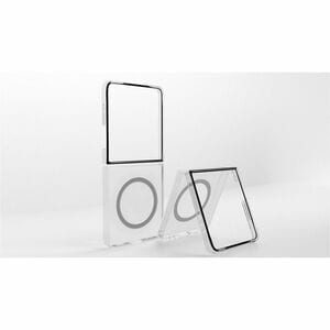 Samsung Case for Samsung Galaxy Z Flip7 Smartphone - Transparent - Retail - Plastic - Wireless Charging Compatible