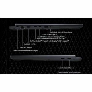 FX608JHR-RV045W Jaeger Gray 16in FHD+ (1920 x 1200) Nontouch Corei7-14650HX Processor 2.2 GHz 16GB 1TB GeForce RTX5050 8GB