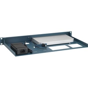 RACKMOUNT.IT RM-CI-T4 1U Rack-mountable Rack Shelf for Firewall - 482.60 mm Rack Width - Jet Black