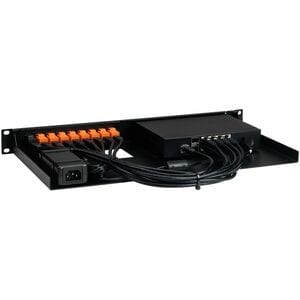 RACKMOUNT.IT 1U Rack-mountable Rack Shelf for Firewall - Jet Black