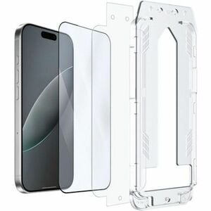 Just in Case Tempered Glass Screen Protector for Apple iPhone 16 Pro, iPhone 17 Pro, iPhone 17 - Transparent - 1 Pack - Fo