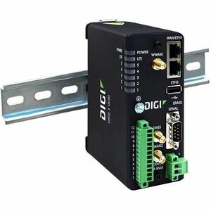 Digi IX30 2 SIM Ethernet, Cellular Modem/Wireless Router - 4G - LTE, HSPA+, WCDMA, LTE Cat 4 - 1 x Network Port - 1 x Broa