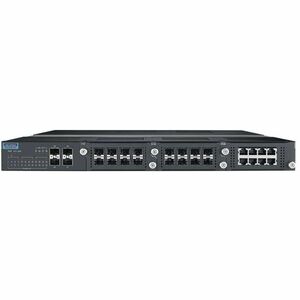 Advantech EKI-8528-4XF Ethernet Switch - Manageable - Gigabit Ethernet, 10 Gigabit Ethernet - 1000Base-X, 10GBase-X, 100Ba