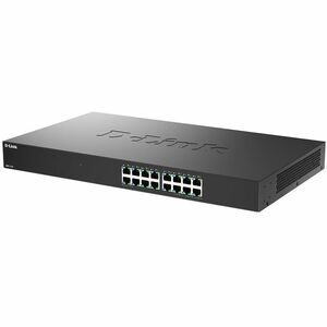 D-Link DMS-1016 16 Ports Ethernet Switch - Gigabit Ethernet, 2.5 Gigabit Ethernet - 10/100/1000Base-T, 2.5GBase-T - 2 Laye