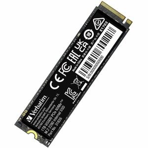 Unità stato solido Verbatim Vi5000 - M.2 2280 Interno - 1 GB - PCI Express NVMe (PCI Express NVMe 4.0) - Computer portatil