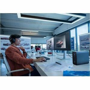 HP Z2 Mini G1a Workstation - 1 x AMD Ryzen AI Max+ PRO 395 - 128 GB - 1 TB SSD - Mini PC - Black - AMD Chip - NVMe Control