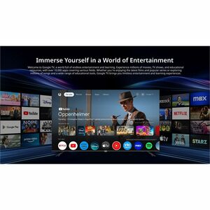 KONIC 677 KUD50GS677AM 50" Smart LED-LCD TV - 4K UHDTV - High Dynamic Range (HDR) - Black - HDR10 - Direct LED Backlight -