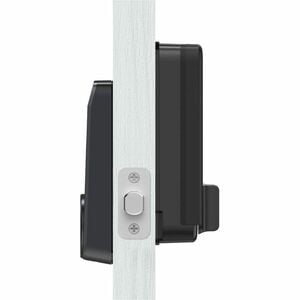 Lockly Visage Zeno Series Facial Recognition Deadbolt (Matte Black) - Built-In Wi-Fi - Keyless Entry - Facial Recognition 