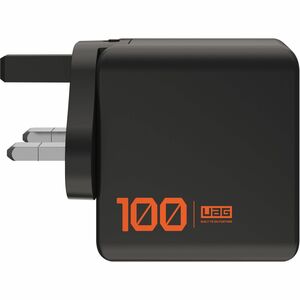 Urban Armor Gear 100 W AC Adapter - Universal Adapter - 1 USB - 1 USB Type-C - For MacBook, iPad, iPhone, Wireless Headpho