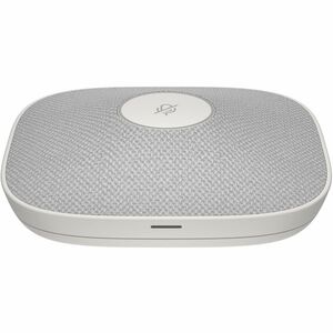 HP Poly Studio A2 White Table Microphone w/ Mounting Plate I/O cables