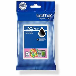 Brother LC527XLBK Hoch Kapazität Tintenstrahl Tintenpatrone - Schwarz - Original - Einzelpackung - 1 Pack