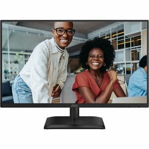 AOC 24E4CV 24 Zoll Klasse Full HD LED-Monitor - 16:9 Format - Schwarz - 60,5 cm (23,8 Zoll) Viewable - IPS-Technologie (In