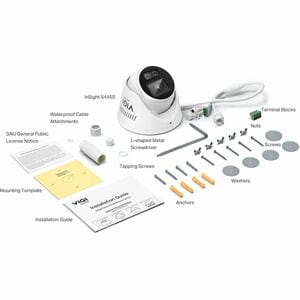 VIGI InSight S445S 4 Megapixel Netzwerkkamera - Farbe - Turret - 30 m Infrarot/Farbe Nachtsicht - H.265+, H.265, H.264, H.