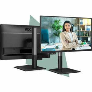 AOC 24P4U 24" Class Full HD LED Monitor - 16:9 - Textured Black - 60.5 cm (23.8") Viewable - In-plane Switching (IPS) Tech