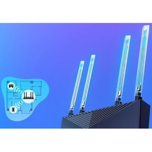 TP-Link Archer AX1800 Wi-Fi 6 IEEE 802.11ax Ethernet Wireless Router - Dual Band - 2.40 GHz ISM Band - 5 GHz UNII Band - 4