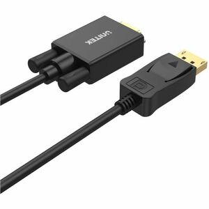 1.8m Display Port Male to VGA Male Cable Converter