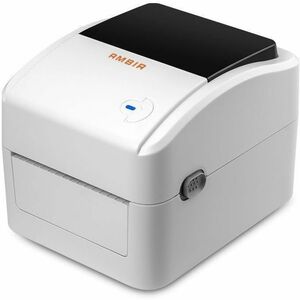 AMBIR LP400 Healthcare Direct Thermal Printer - Monochrome - Label Print - Fast Ethernet - USB - 70" Print Length x 4.25" 