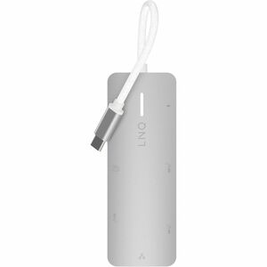 LINQ USB Type C Docking Station for Tablet, Notebook, Mouse, Keyboard, Hard Drive, Flash Drive - Charging Capability - Mem