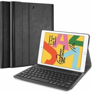 Just in Case Keyboard/Cover Case Apple iPad (7th Generation), iPad (8th Generation), iPad (9th Generation) Tablet - Spanis