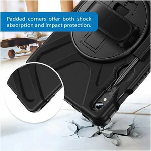 Strike Rugged Rugged Carrying Case Samsung Galaxy Tab S10 FE, Galaxy Tab S10 Lite, Galaxy Tab S7, Galaxy Tab S8, Galaxy Ta