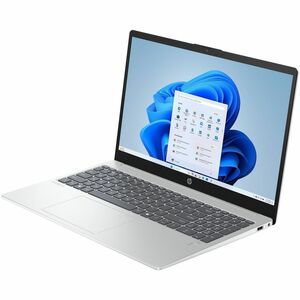 HP OmniBook 3 NGAI 15 Windows 11 Home 15.6in AMD Ryzen AI 7 24GB RAM 1TB SSD FHD Glacier silver