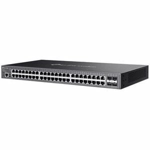 TP-Link Omada SG5452XMPP 48 Ports Manageable Ethernet Switch - Gigabit Ethernet, 10 Gigabit Ethernet - 10/100/1000Base-T, 