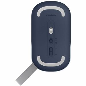 Mouse Asus Marshmallow MD100 - Frecuencia Bluetooth/Radio - USB - Óptico - 1 - Inalámbrico - 10m - 2.40GHz - 1600 dpi - Ru