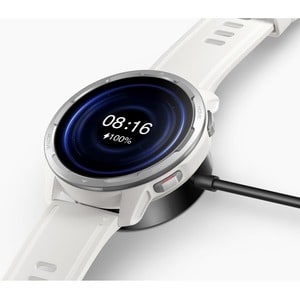 Xiaomi Active S1 Smart Watch - luna blanca Body Color - Silicona, Termoplástico de Poliuretano (TPU) Body Material - LAN i