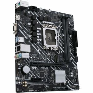 Carte Mère Asus Prime H610M-K D4 - Intel H610 Chipset - Socket LGA-1700 - Micro ATX - Cœur, Pentium Gold, Celeron processe