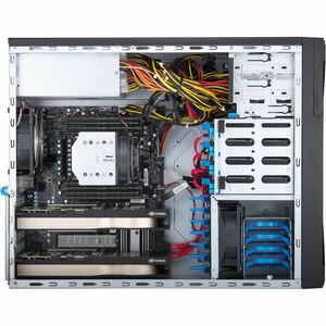 Supermicro SuperWorkstation SYS-531A-I 服务器光架系统 - 中塔 - 1 x 处理器支持 - Intel W790 芯片 - 1 TB DDR5 SDRAM 最大内存支持 - 8 Total Memory 