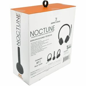 Auriculares Perfect Choice Noctune Inalámbrico Sobre la cabeza, Sobre la oreja Estéreo - Binaural - Circumaural - 1500cm -