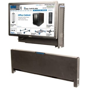 Rack Solutions Wall Mount for Keyboard - Black Powder Coat